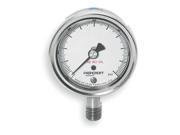 Ashcroft Pressure Gauge 1 4 NPT 0 to 60 psi 2 1 2 251009SW02LX6B60