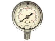 Pressure Gauge 1 4 NPT 0 to 600 psi 0 to 4000 kPa 2 4CFG4