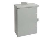 HOFFMAN A20R166HCR Metallic Jct Box Enclosure 20inHx16inW
