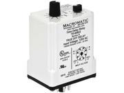 MACROMATIC TR 60621 Timer Relay 30 min. 8 Pin 10A DPDT 240V