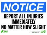 Notice Sign, Zing, 2134A, 10 Notice Sign, Zing, 2134A, 10