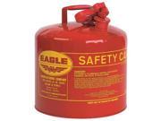 EAGLE UI50S Type I Safety Can 5 gal. Red 131 2In H
