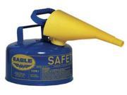 EAGLE UI 10 FSB Type I Safety Can 1 gal. Blue 8 H 9 OD