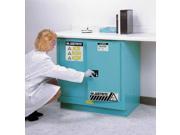 Corrosive Safety Cabinet Blue Justrite 892302