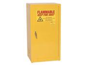 EAGLE 1905 Flammable Safety Cabinet 16 Gal. Yellow