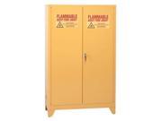 EAGLE 9010LEGS Flammable Safety Cabinet 90 Gal. Yellow