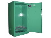 Gas Cylinder Cabinet Green Securall MG109