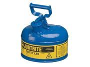 Type I Safety Can Blue Justrite 7110300