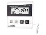 TRACEABLE 4105 Digital Therm Time Date Max Min Memory
