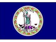 NYLGLO 145660 Virginia State Flag 3x5 Ft