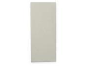 GLOBAL STEEL 1FCA4 Partition Screen 18 In W Polymer Cream