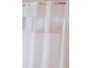 HOOKLESS HBH41BUB05W Shower Curtain Beige Size 71 x 77 In