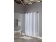 HOOKLESS HBH16SND0174 Shower Curtain White 74 In L 71 In W