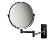 See All Industries Wall Makeup Mirror 8 Bronze 7X JBZSA897