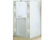 Mustee Free Standing Shower Stall 74 3 4 H x 32 W x 32 D Thermoplastic 80