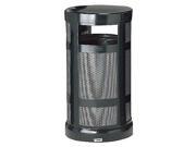 RUBBERMAID FGA17BKPL Trash Can 17 gal. Black