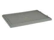 Tote Box Lid Gray Quantum Storage Systems LID301GY