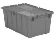 ORBIS FP243 Grey Attached Lid Container 2.3 cu ft Gray