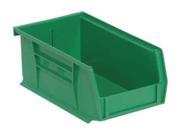 Green Hang and Stack Bin 10 lb Capacity QUS220GN Quantum Storage Systems