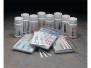 INDUSTRIAL TEST SYSTEMS 480024 Test Strips Free Chlorine 0 750ppm PK 50