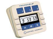 TRACEABLE 5002 Lab Timer Display 1 4 In LCD