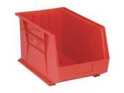Red Hang and Stack Bin 75 lb Capacity QUS260RD Quantum Storage Systems