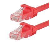 9815 Ethernet Cable Cat6 30 Ft Red 24AWG