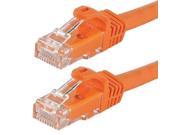 9870 Ethernet Cable Cat6 10 Ft Orange 24AWG