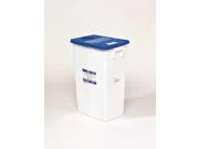 Sharps Container White with Blue Cover Covidien KKPS100870