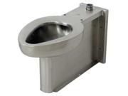 DURA WARE R2115 T 2 Toilet Floor Satin Stainless Steel