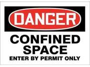 ACCUFORM SIGNS 219080 7X10P Danger Sign Plastic 7x10 In English