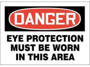 Danger Sign Accuform Signs 219084 10X14A 10 Hx14 W
