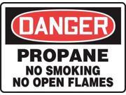 Danger Sign Accuform Signs MCPG025VA 7 Hx10 W