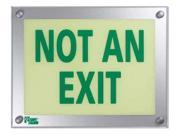 Exit Sign Safe Glow NAE 06G FS 9 11 32 Hx12 5 32 W