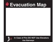 Evacuation Map Holder Brady 102851 11 Hx11 1 2 W