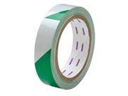 Green White Safety Warning Tape Value Brand 8TME41 W