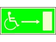 Handicap Sign Addlight 31.1 5 1 2 Hx12 W