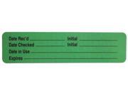 ROLL PRODUCTS 140520 Label 1 3 4 In. H 3 1 2 In. W PK 1000