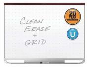 Prestige 2 Magnetic Total Erase Whiteboard 72 X 48 Mahogany Frame