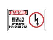 Safety Label Accuform Signs LELC053VSP 3 1 2 Hx5 W