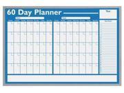 Magna Visual Planning Board 60 Day 36 W x 24 H Aluminum Frame WO 03