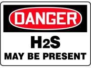 Danger Sign Accuform Signs MCHL038VA 10 Hx14 W