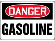 ACCUFORM SIGNS MCHL245VS Danger Sign 10 x 14In R and BK WHT GAS
