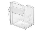 3 3 4 Clear Tip Out Bin Quantum Storage Systems QTB305CUP