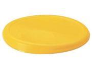 RUBBERMAID FG572500YEL Round Storage Container Lid Yellow