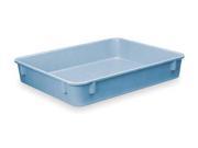 LEWISBINS NO96 2 Blue Nesting Container 9 7 8 In L 2 In H