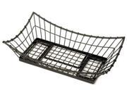 Rectangle Food Serving Basket Black Tablecraft Products Company GM2113