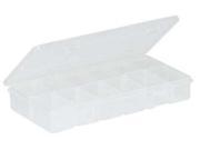 Compartment Box Polypropylene Clear Plano Molding 3455 00