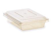 Food Tote Box Clear Rubbermaid FG330400CLR