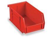 AKROMILS 30210RED Hang Stack Bin 53 8 x 41 8 x 3 Red